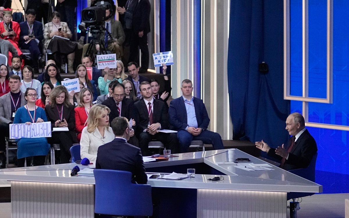 Tổng thống Putin đánh giá cao nỗ lực của ông Trump nhằm chấm dứt xung đột Ukraine